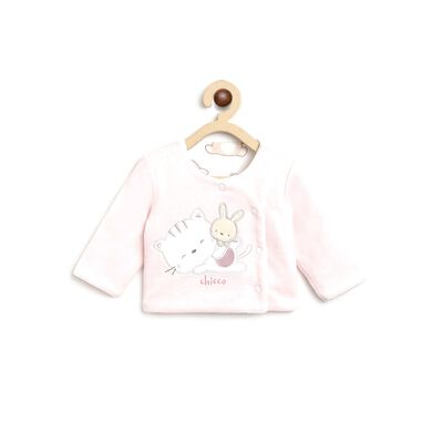 Velour Reversible Cardigan